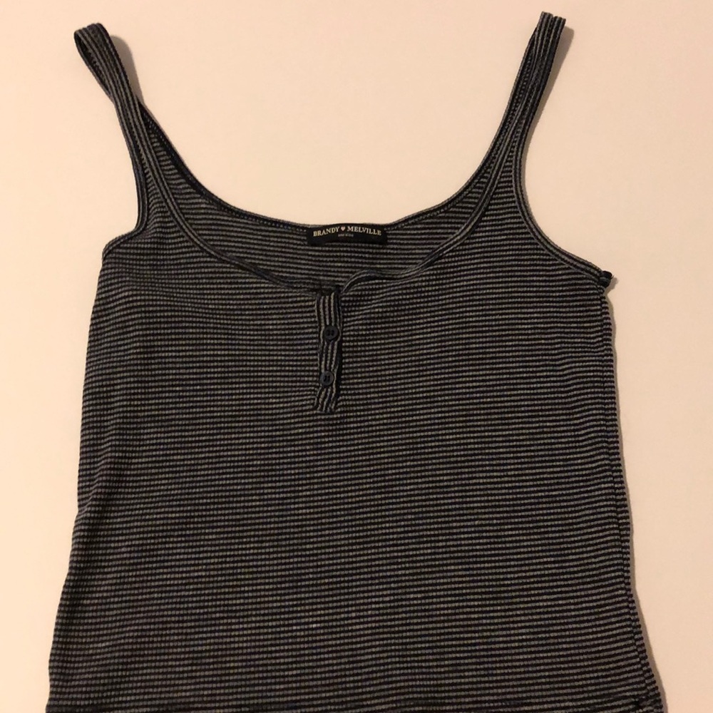 Brandy Melville striped tank top
